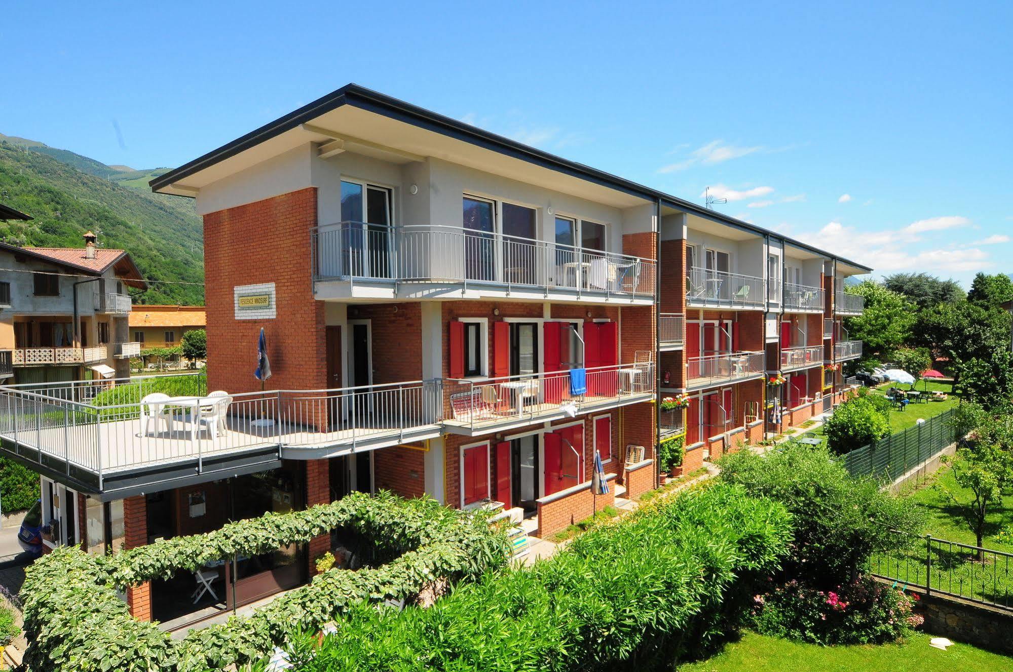 Residence Windsurf Domaso Kültér fotó